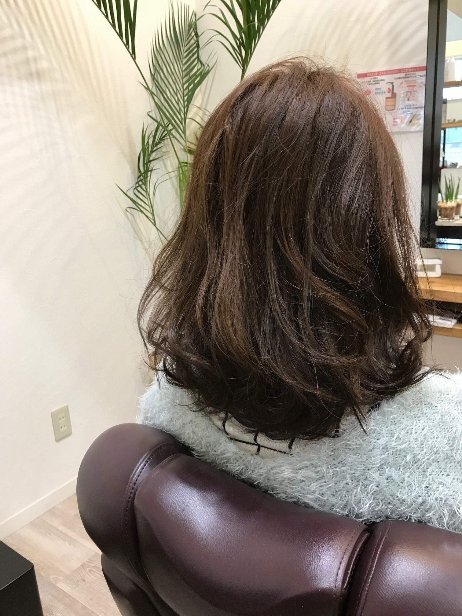 カラー中に急にパーマかけたくなったみたいです。 KAGEMIヘアデザイン｜日立市の理容室